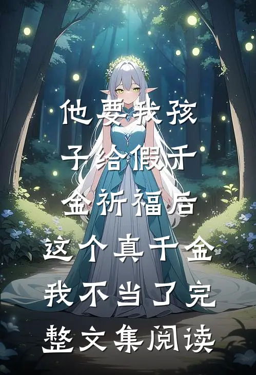 他要我孩子给假千金祈福后，这个真千金我不当了完整文集阅读