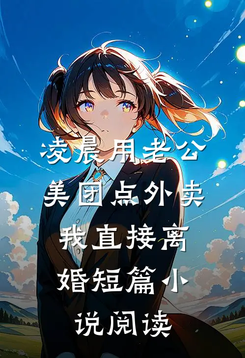 凌晨用老公美团点外卖，我直接离婚短篇小说阅读