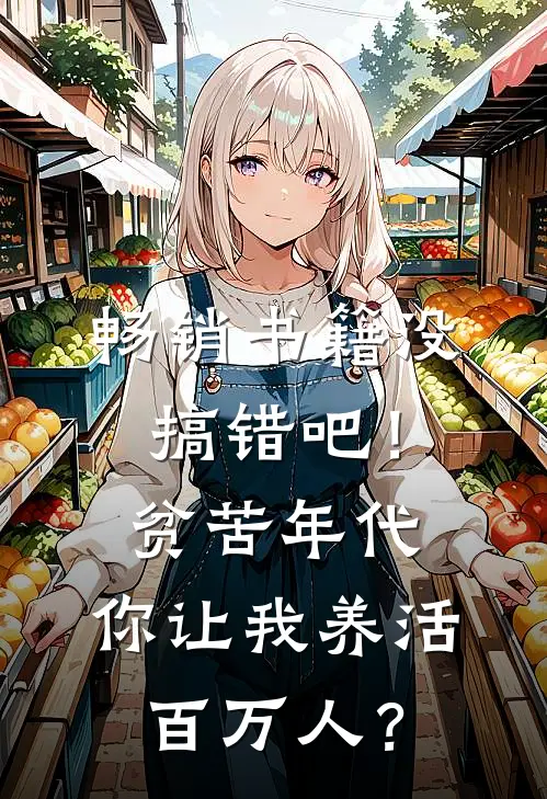 畅销书籍没搞错吧！贫苦年代，你让我养活百万人？