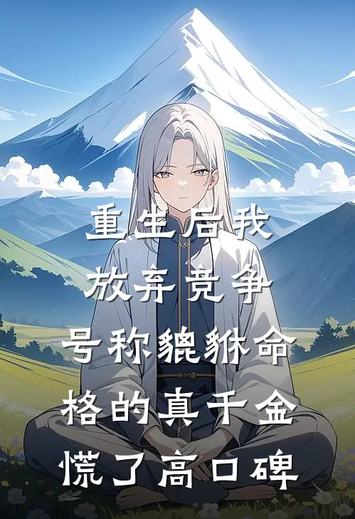 重生后我放弃竞争，号称貔貅命格的真千金慌了高口碑