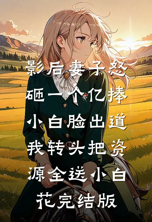 影后妻子怒砸一个亿捧小白脸出道，我转头把资源全送小白花完结版