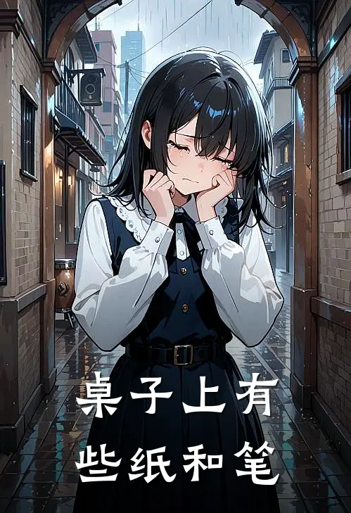 桌子上有些纸和笔