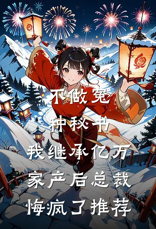 不做冤种秘书，我继承亿万家产后总裁悔疯了推荐