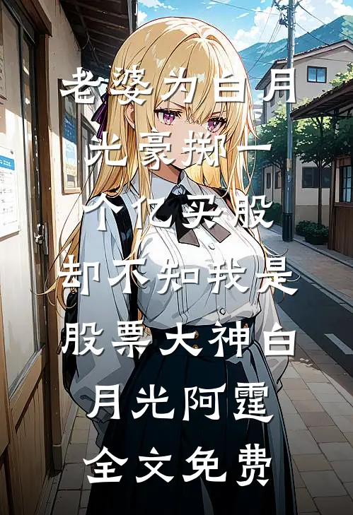 老婆为白月光豪掷一个亿买股，却不知我是股票大神白月光阿霆全文免费