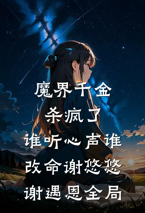 魔界千金杀疯了，谁听心声谁改命谢悠悠谢遇恩全局