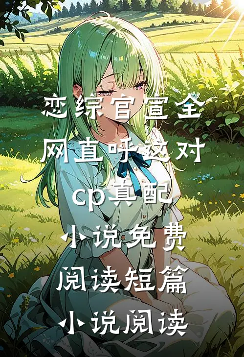 恋综官宣全网直呼这对cp真配小说免费阅读短篇小说阅读