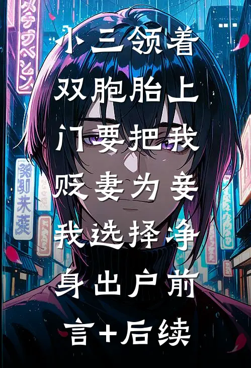 小三领着双胞胎上门要把我贬妻为妾，我选择净身出户前言+后续