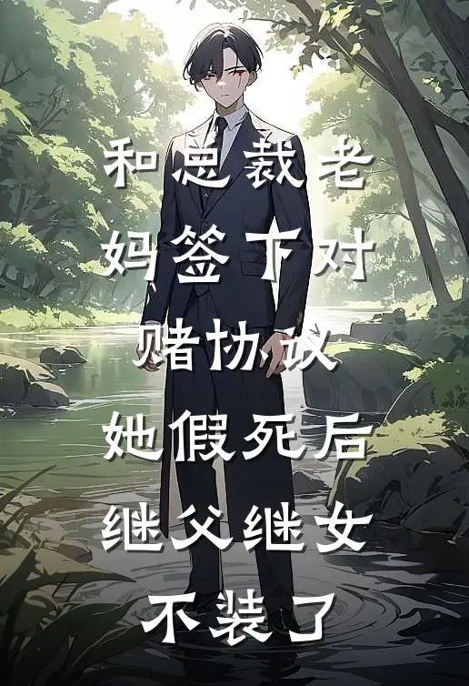 和总裁老妈签下对赌协议，她假死后继父继女不装了