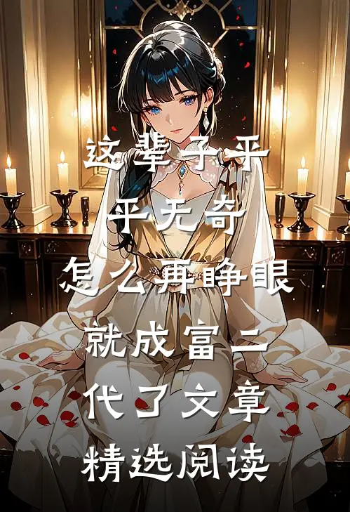 这辈子平平无奇，怎么再睁眼就成富二代了文章精选阅读