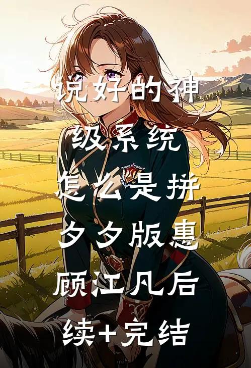 说好的神级系统，怎么是拼夕夕版惠顾江凡后续+完结