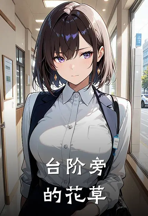 台阶旁的花草