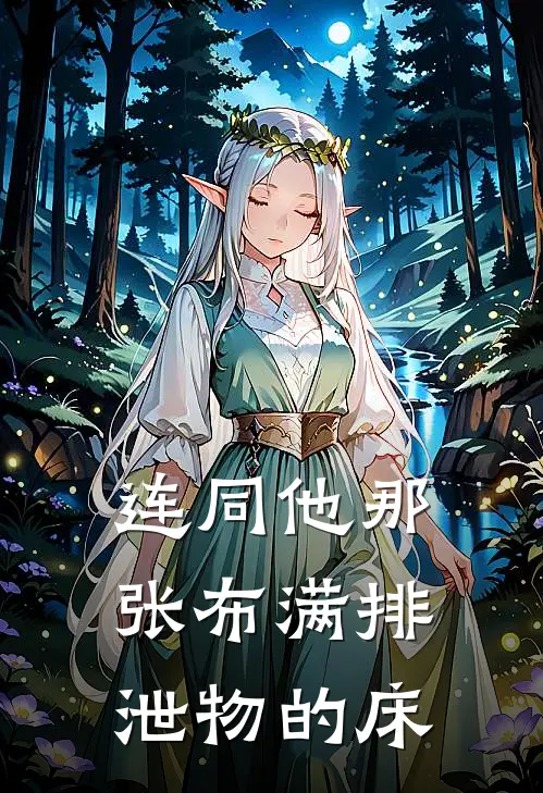 连同他那张布满排泄物的床