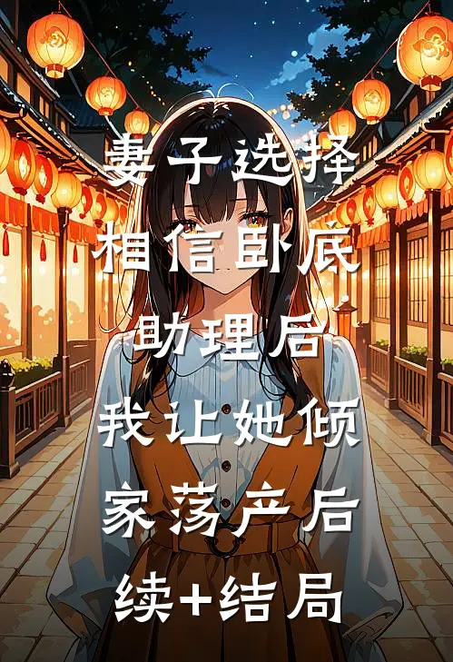 妻子选择相信卧底助理后，我让她倾家荡产后续+结局