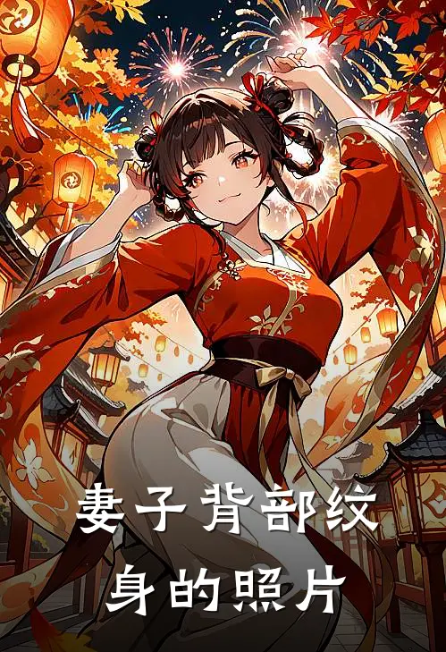 妻子背部纹身的照片