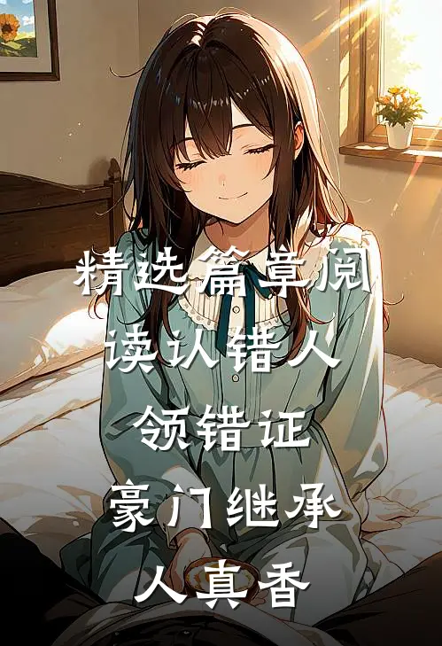 精选篇章阅读认错人，领错证，豪门继承人真香