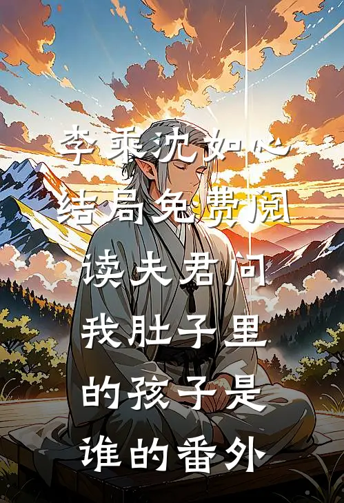 李乘沈如心结局免费阅读夫君问我肚子里的孩子是谁的番外