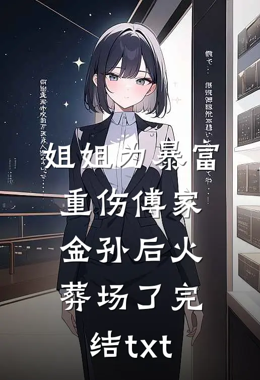 姐姐为暴富重伤傅家金孙后火葬场了完结txt