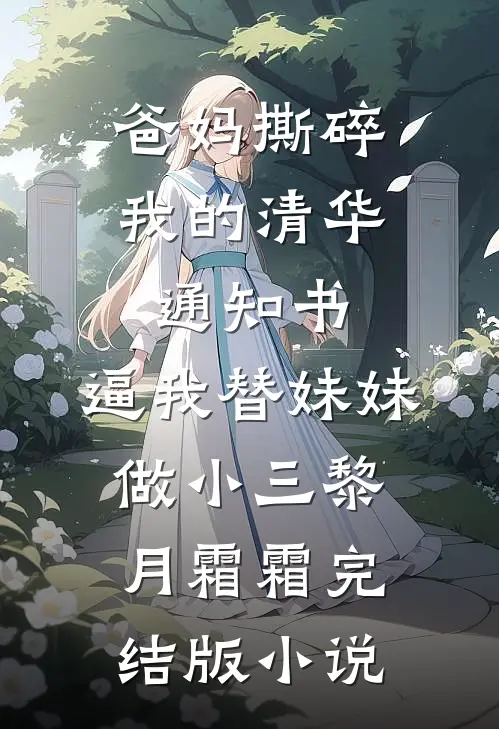 爸妈撕碎我的清华通知书，逼我替妹妹做小三黎月霜霜完结版小说
