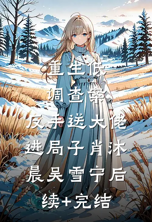 重生低调查案，反手送大佬进局子肖沐晨吴雪宁后续+完结