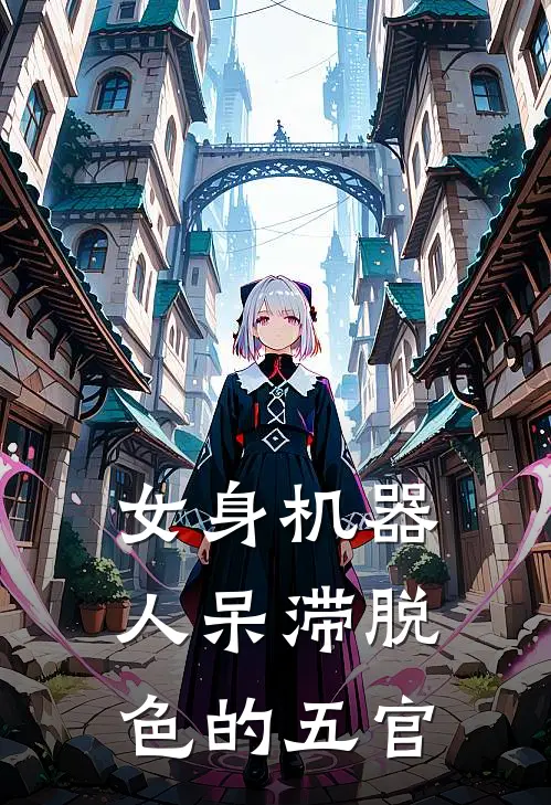 女身机器人呆滞脱色的五官