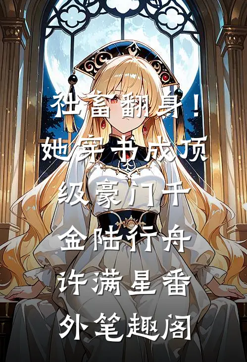 社畜翻身！她穿书成顶级豪门千金：陆行舟许满星番外笔趣阁