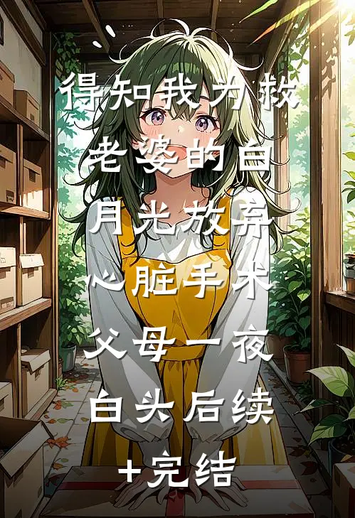 得知我为救老婆的白月光放弃心脏手术，父母一夜白头后续+完结