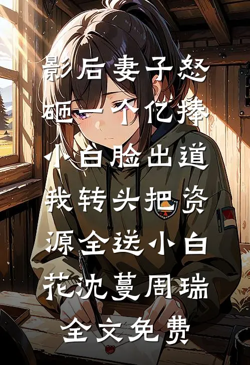 影后妻子怒砸一个亿捧小白脸出道，我转头把资源全送小白花沈蔓周瑞全文免费
