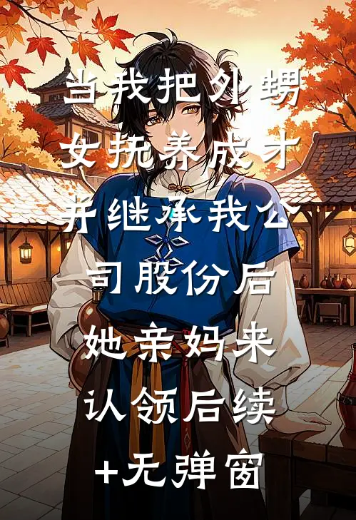 当我把外甥女抚养成才并继承我公司股份后，她亲妈来认领后续+无弹窗