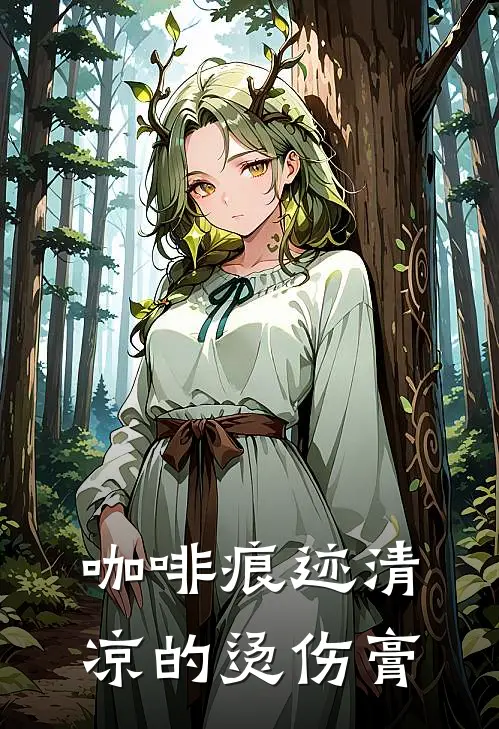 咖啡痕迹清凉的烫伤膏