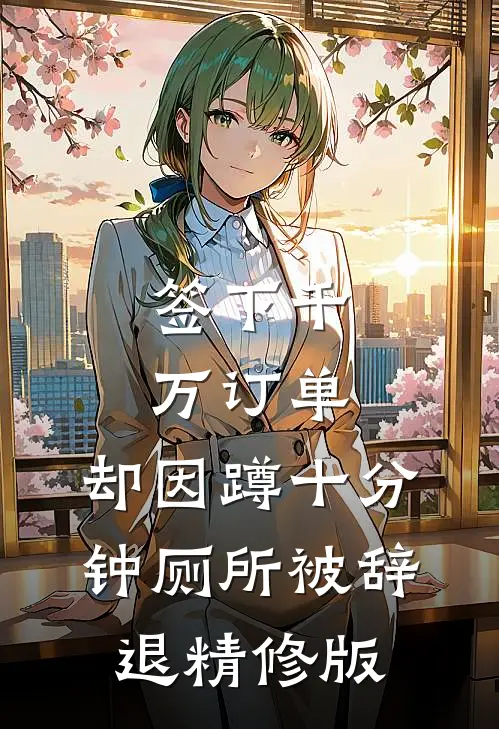 签下千万订单，却因蹲十分钟厕所被辞退精修版