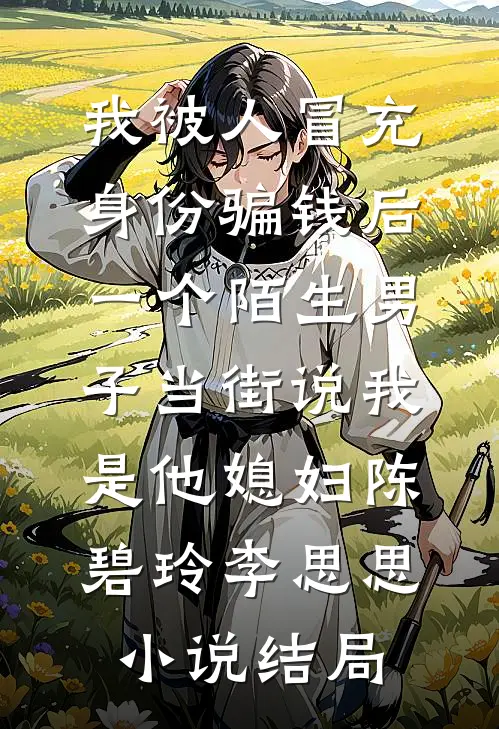 我被人冒充身份骗钱后，一个陌生男子当街说我是他媳妇陈碧玲李思思小说结局