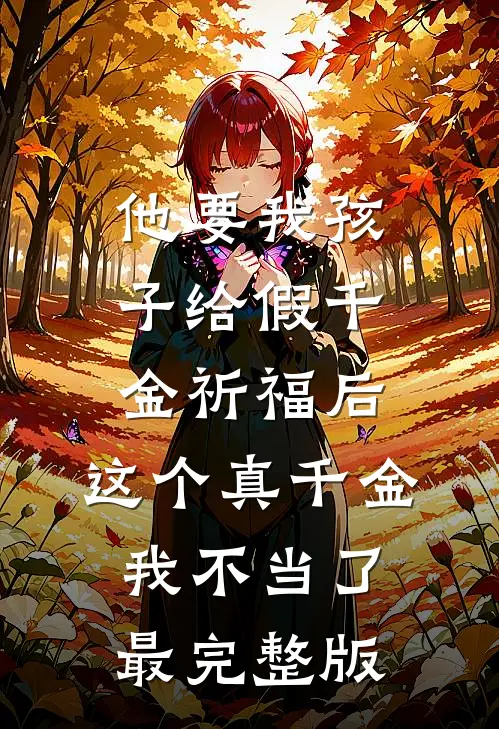 他要我孩子给假千金祈福后，这个真千金我不当了最完整版