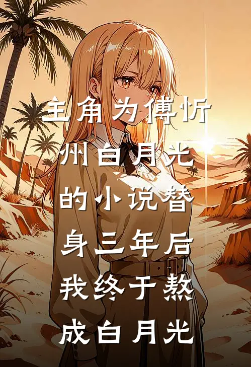 主角为傅忻州白月光的小说替身三年后，我终于熬成白月光