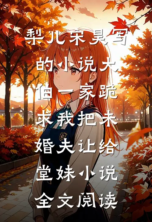 梨儿宋昊写的小说大伯一家跪求我把未婚夫让给堂妹小说全文阅读