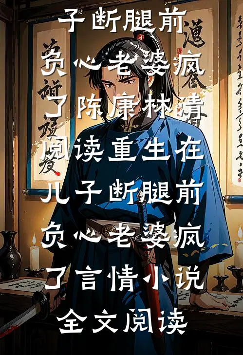 重生在儿子断腿前，负心老婆疯了陈康林清阅读_重生在儿子断腿前，负心老婆疯了言情小说全文阅读