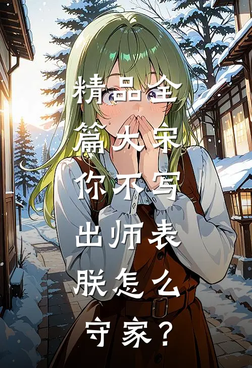 精品全篇大宋：你不写出师表，朕怎么守家？