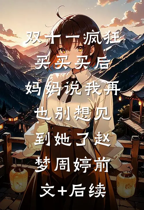 双十一疯狂买买买后,妈妈说我再也别想见到她了赵梦周婷前文+后续