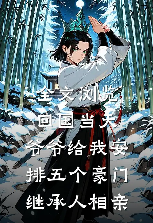 全文浏览回国当天，爷爷给我安排五个豪门继承人相亲