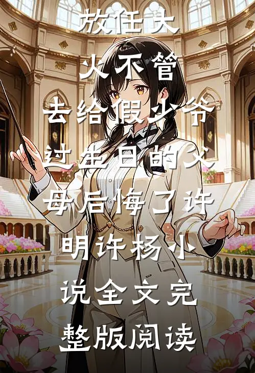 《放任大火不管，去给假少爷过生日的父母后悔了》许明许杨小说全文完整版阅读