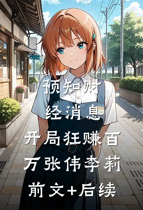 预知财经消息，开局狂赚百万张伟李莉前文+后续