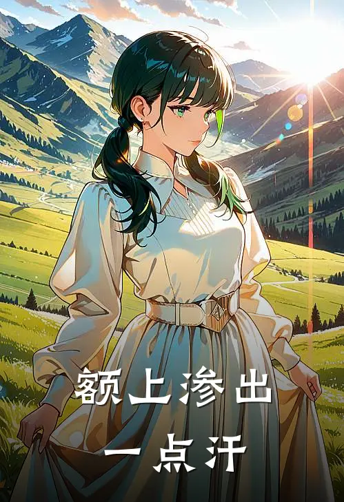 额上渗出一点汗