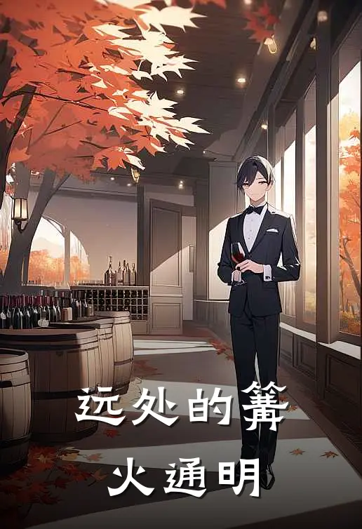 远处的篝火通明