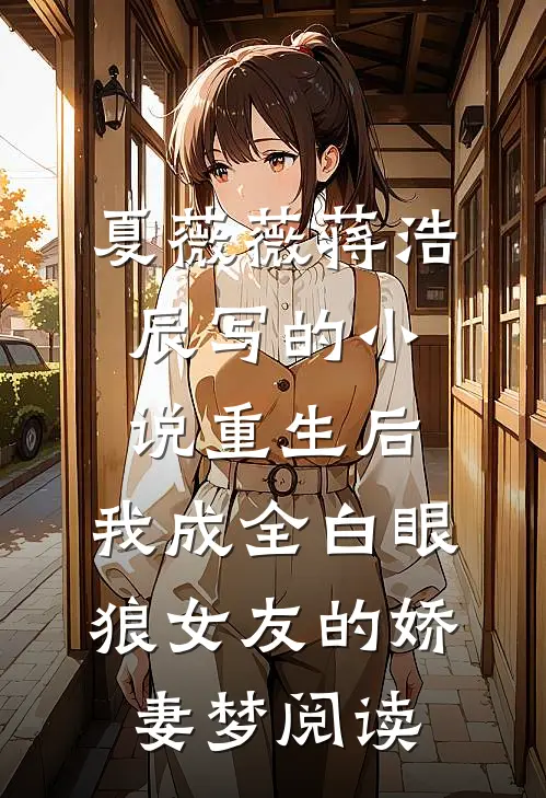 夏薇薇蒋浩辰写的小说重生后，我成全白眼狼女友的娇妻梦阅读