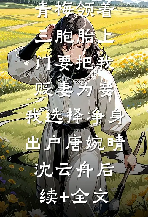 青梅领着三胞胎上门要把我贬妻为妾，我选择净身出户唐婉晴沈云舟后续+全文