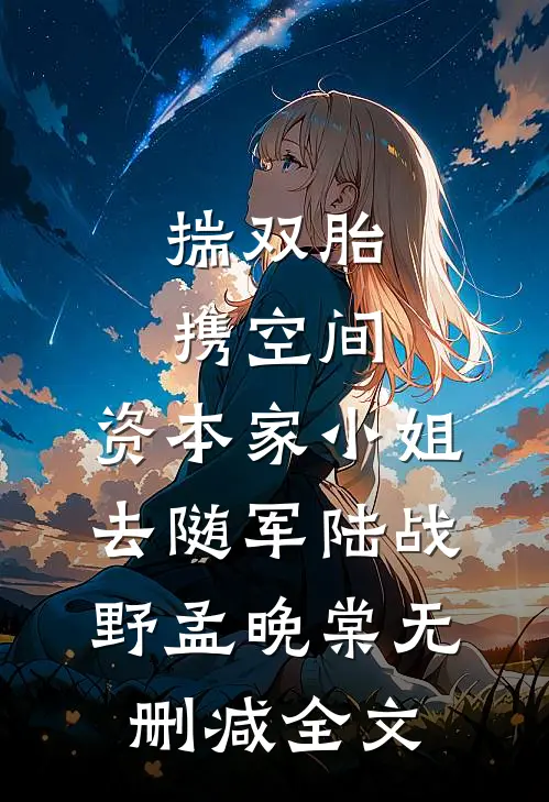 揣双胎携空间，资本家小姐去随军陆战野孟晚棠无删减全文