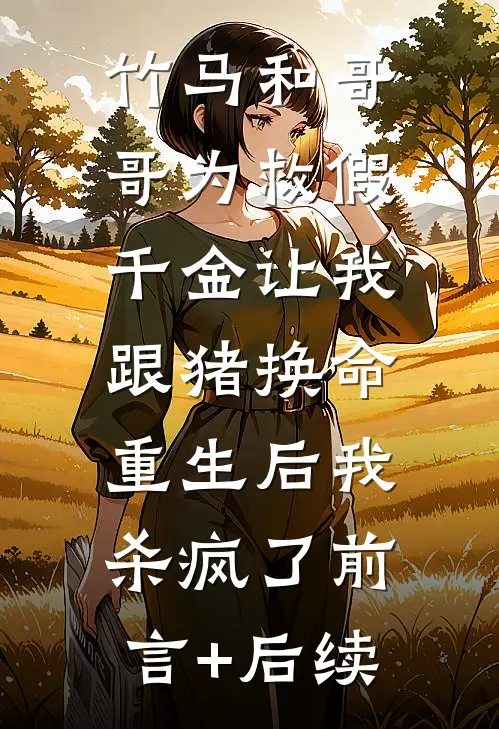 竹马和哥哥为救假千金让我跟猪换命，重生后我杀疯了前言+后续