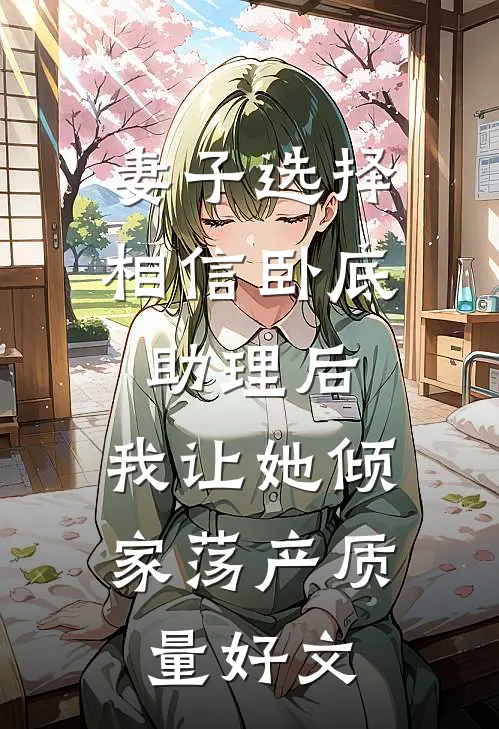 妻子选择相信卧底助理后，我让她倾家荡产质量好文