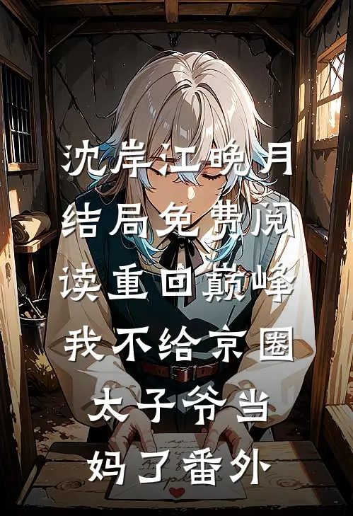 沈岸江晚月结局免费阅读重回巅峰，我不给京圈太子爷当妈了番外