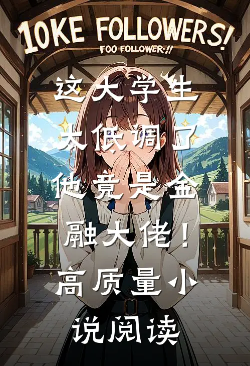 这大学生太低调了，他竟是金融大佬！高质量小说阅读
