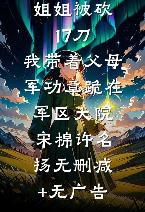 姐姐被砍17刀，我带着父母军功章跪在军区大院宋棉许名扬无删减+无广告